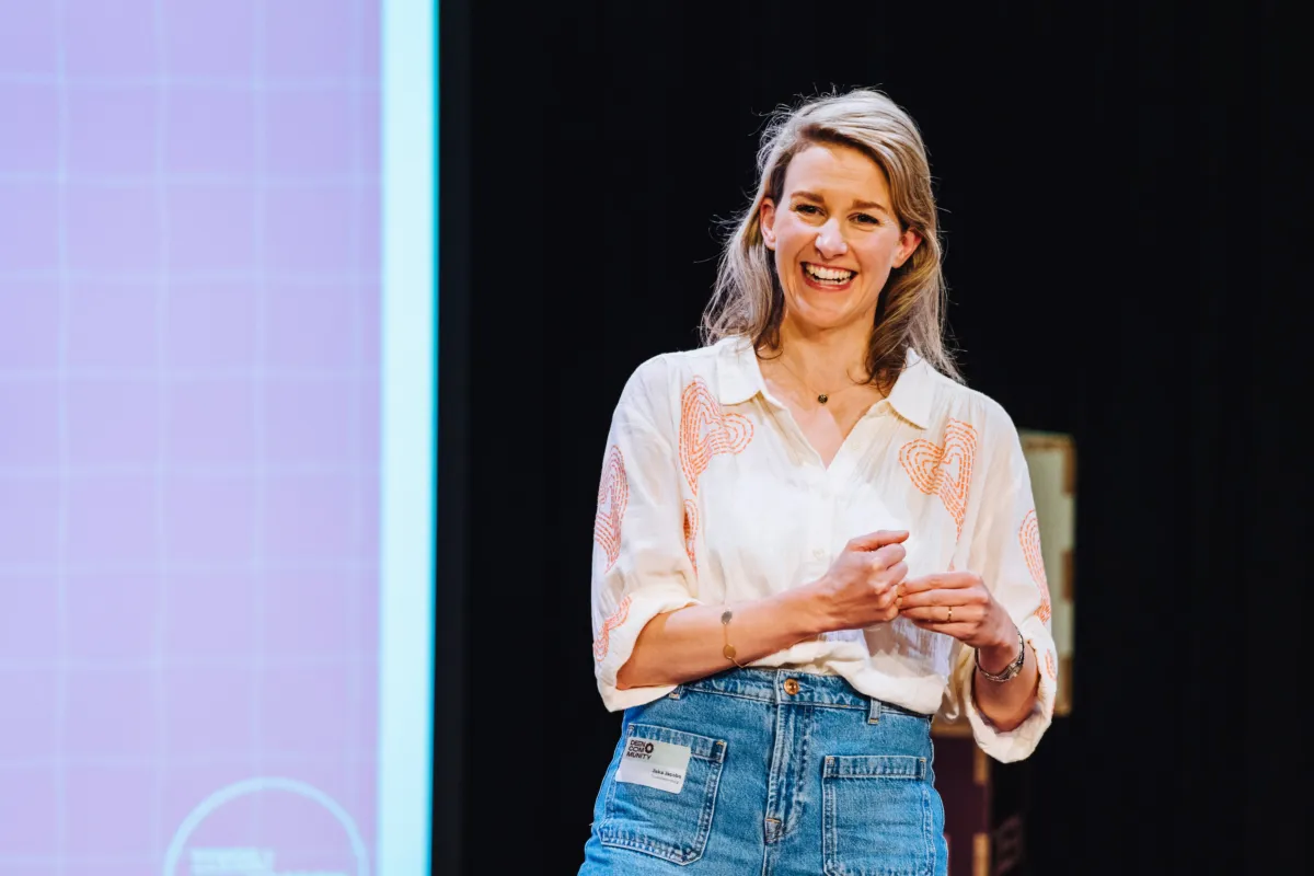 Foto van Jiska Jacobs op de DEN Community meet-up