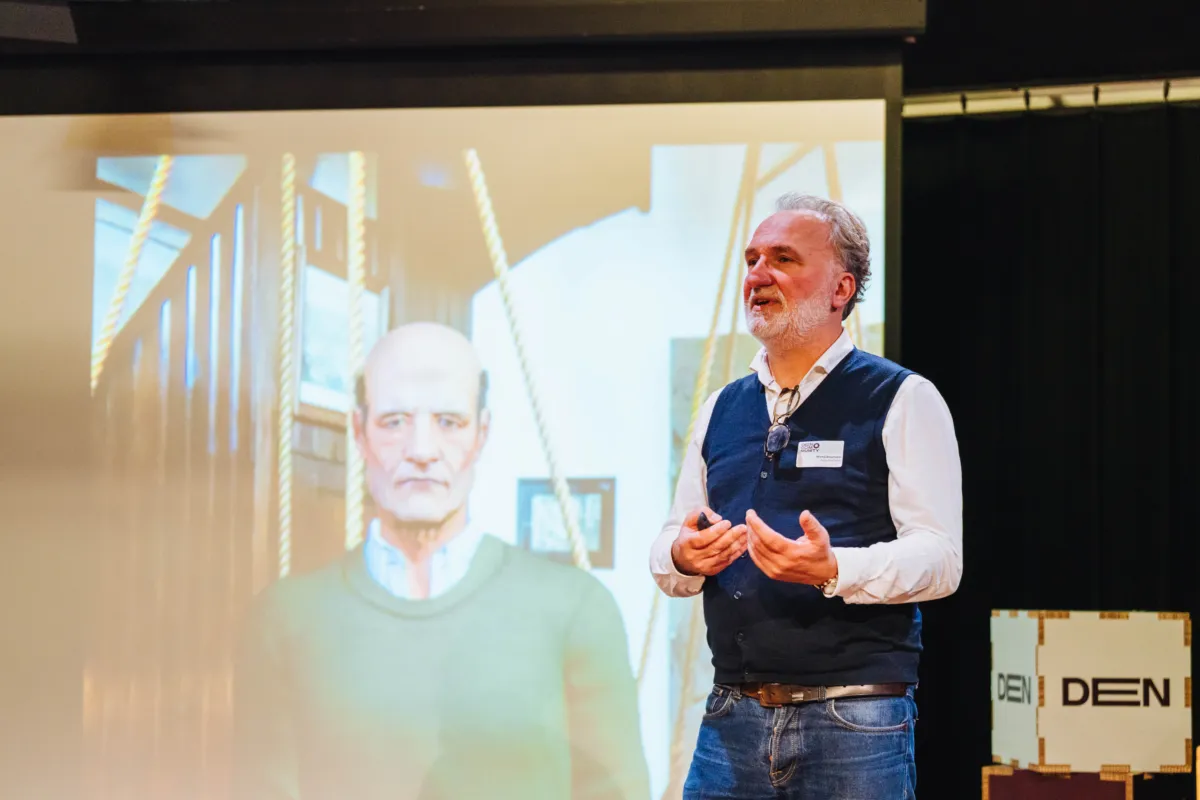 Foto van Micha Bruinvels op de DEN Community meet-up