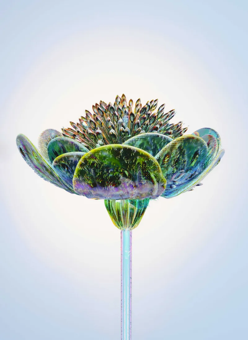 abstracte bloem